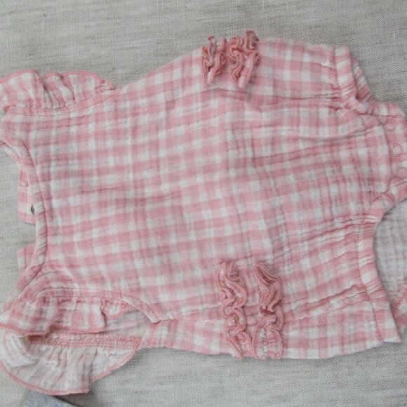 Lot of 2 Carter's Onesies Bodysuits Baby Girl Newborn Gray Pink Daddy’s Sunshine - Picture 4 of 6